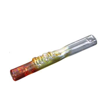 Cygarniczka Szklana Mała Lufka Fifka 9 cm Wąż Chillout Smoke