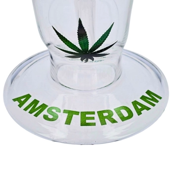 Bongo szklane Chillout Smoke Amsterdam 45 cm Perkolator Fajka Wodna