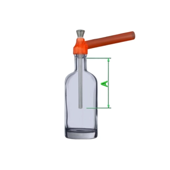 Fajka na Butelkę Nakładka Gwint do Przekształcenia Butelki w Bongo