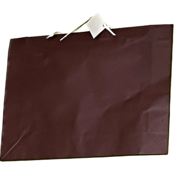 Elegancka Torebka Prezentowa w Ciemnym Brązie od Adar Czekoladowy Kolor