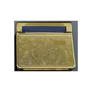 Złoty Metalowy Zwijacz do Papierosów 70 mm
