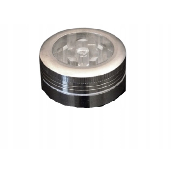Młynek do Tytoniu CBD Metalowy Mini 2 Częściowy 4 cm