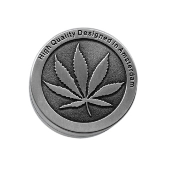 Młynek do Tytoniu Ziół Suszu Grinder Crusher Duży Liść Marihuany Czarny