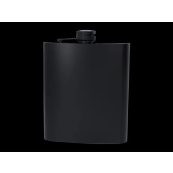 Piersiówka Czarna Stal Nierdzewna ok. 540 ml 18 OZ Jednolity Kolor Gentelo