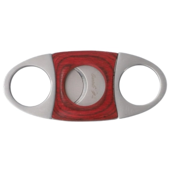 Srebrna Metalowa Obcinarka Do Cygara w Eleganckim Opakowaniu Prezentowym