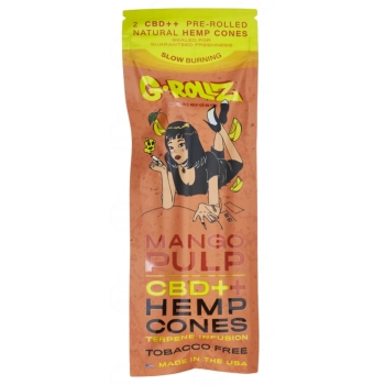 Mango G-Rollz: Konopne Wrapy do Fajek w Smaku Mango