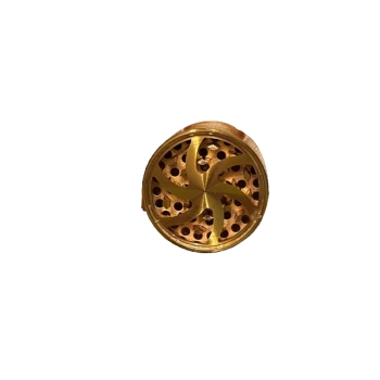 Młynek Do Tytoniu Złoty Do Mielenia Suszu CBD Grinder Crusher