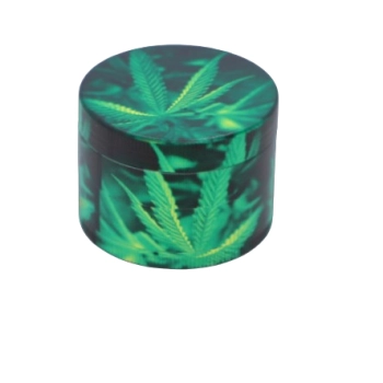 Młynek do Mielenia Tytoniu Suszu CBD Grinder Crusher z Listkiem Marihuany