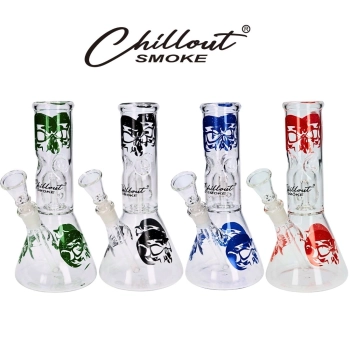 Bongo Szklane Chillout Smoke 20 cm Perkolator Lodowa Komora Fajka Wodna