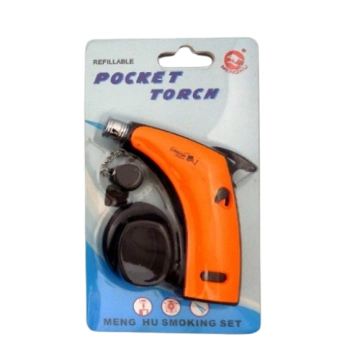 Pomarańczowy Palnik Gazowy Żarowy JET na Gaz Butan Wiatroodporny Mocny