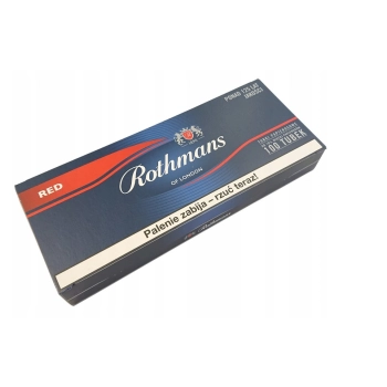 Tutki Gilzy Rothmans Czerwone 100 szt.
