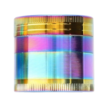 Tęczowy Grinder Młynek do Tytoniu Crusher Metalowy Chillout Smoke
