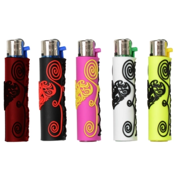 Zestaw 5 Zapalniczek Płomieniowych Krzesiwowych Atomic Candy Hearts