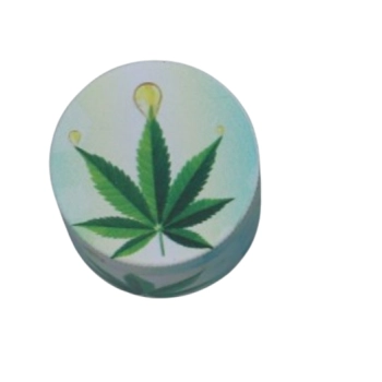 Młynek do Tytoniu Suszu Grinder Crusher Liść Marihuany z Kroplą Olejku CBD