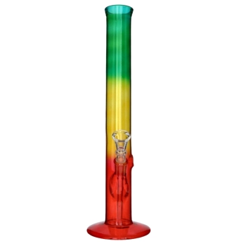 Wysokie Bongo Szklane Rasta 35 cm z Akcesoriami Chillout