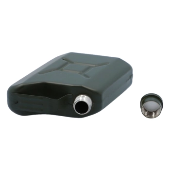 Military Piersiówka w Kształcie Kanistra Stal Nierdzewna 4 OZ ok. 120 ml