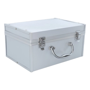 Czerwona Duża Shisha Szisza Fajka Wodna 4 Węże Wysokość 46 cm w Kuferku