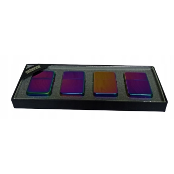 Zapalniczka Benzynowa Tristar z Motylem - Tęczowy Design