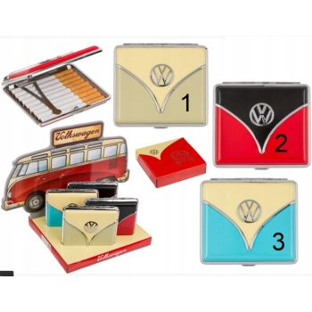 Metalowa Papierośnica Volkswagen Tradycyjna Retro