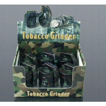 Młynek do Tytoniu Grinder Crusher w Kształcie Granatu w Kolorze Moro