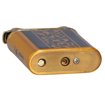 Zapalniczka Krzesiwowa w Opakowaniu na Prezent Czarno-Złoty Ornament