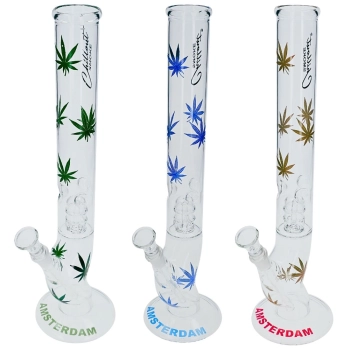 Bongo szklane Chillout Smoke Amsterdam 45 cm Perkolator Fajka Wodna