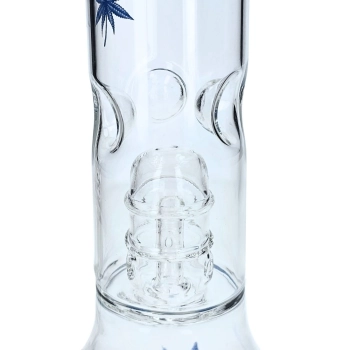 Bongo szklane Chillout Smoke Listki Marihuany 45 cm Perkolator Fajka Wodna