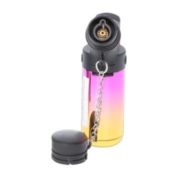 Różowo-Żółty Mały Palnik Gazowy z Regulacją Wysokości Płomienia