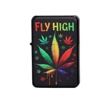 Zestaw Prezentowy Gandzia Papierośnica + Zapalniczka + Kamienie i Knot