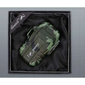 Zapalniczka Gazowa w stylu Survivalowym typu Jet w Kolorze Moro Wojskowym