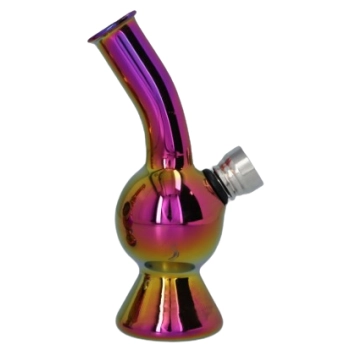 Bongo Szklane Tęczowe Małe Nieduże 12,5 cm Bonio Fajka Wodna
