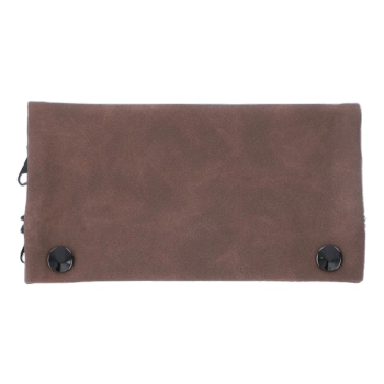 Etui na Tytoń w Jednolitym Kolorze bez Wzorów Portfel Brązowe