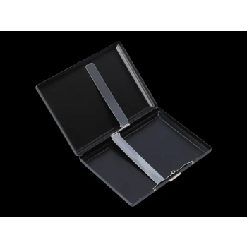 Czarna Papierośnica z Mapą w Opakowaniu Prezentowym Gentelo