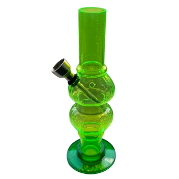 Akrylowa Fajka Wodna Bonio 16 cm Zielona - Model Bez Wzorów