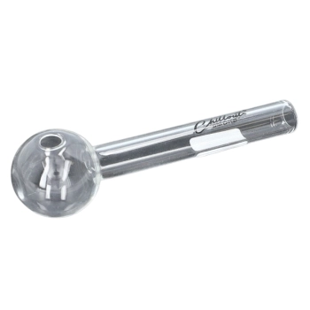 Szklana Fajka do Olejku 10 cm Klasyczna Przezroczysta Chillout Smoke