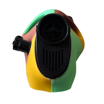 Przezroczyste Bongo Akrylowe z Kolorową Maska Tlenową