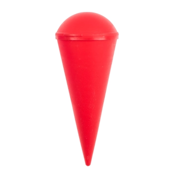 Plastikowa Popielniczka w Kształcie Różka Plażowa Mobilna Przenośna 15 cm