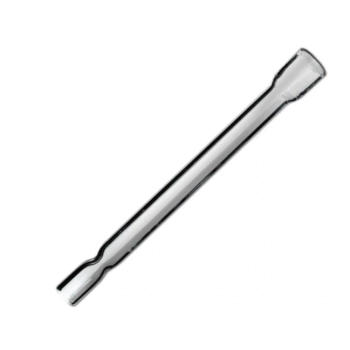 Przezroczysta Lufka Cygarniczka Szklana 2 Sztuki 82 mm