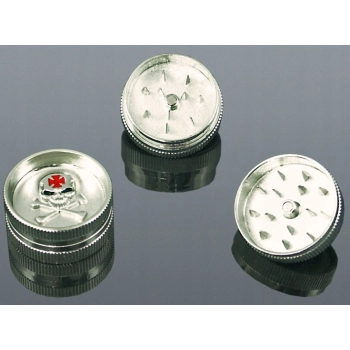 Młynek do Tytoniu i Suszu CBD 2-Częściowy Metalowy 3cm