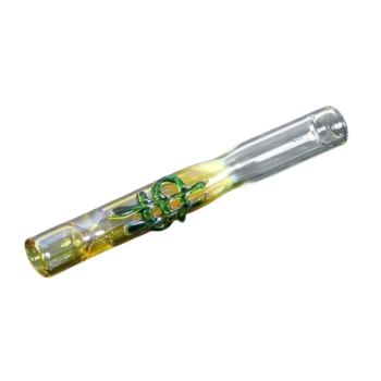 Cygarniczka Szklana Mała Lufka Fifka 9 cm Dolar Chillout Smoke