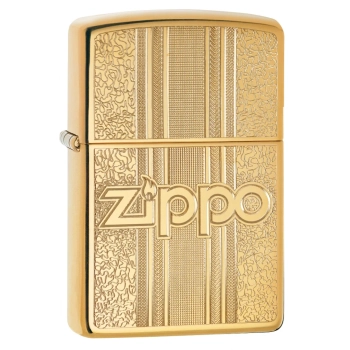 Złota Zapalniczka Benzynowa Zippo 254B