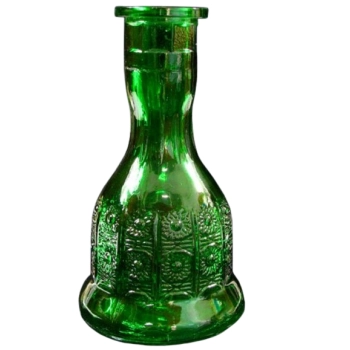 Zielony Dzban do Sziszy Duży Butla do Fajki Wodnej Wazon Nargile Hookah