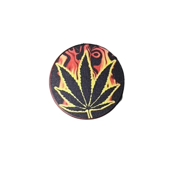 Zielony Młynek do Tytoniu Suszu Grinder Crusher Płonący Liść Marihuany