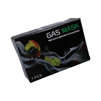 Niebieskie Bongo Akrylowe z Maska Tlenową