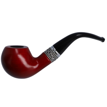 Fajka Drewniana Gentelo z Drewna Kauczukowego, 14 cm