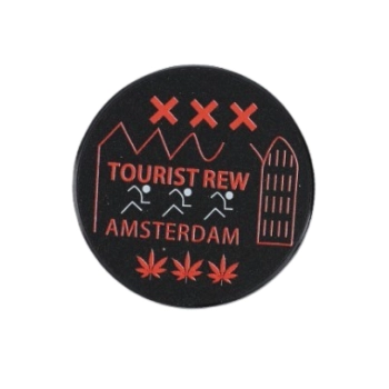 Crusher Grinder Młynek do Tytoniu Suszu Ziół CBD 4-częściowy Średnica 5 cm