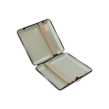 Zestaw Prezentowy Motoryzacja Papierośnica + Zapalniczka + Kamienie i Knot