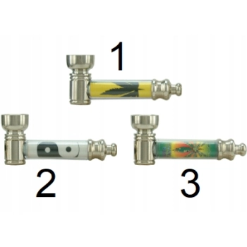 Metalowa Lufka Aluminiowa Coney 6,7 cm z Pokryciem Szkłem