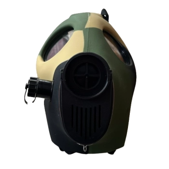 Niebieskie Bongo Akrylowe z Maska Tlenową