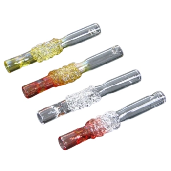 Cygarniczka Szklana Mała Lufka Fifka 9 cm Kożuszek Chillout Smoke